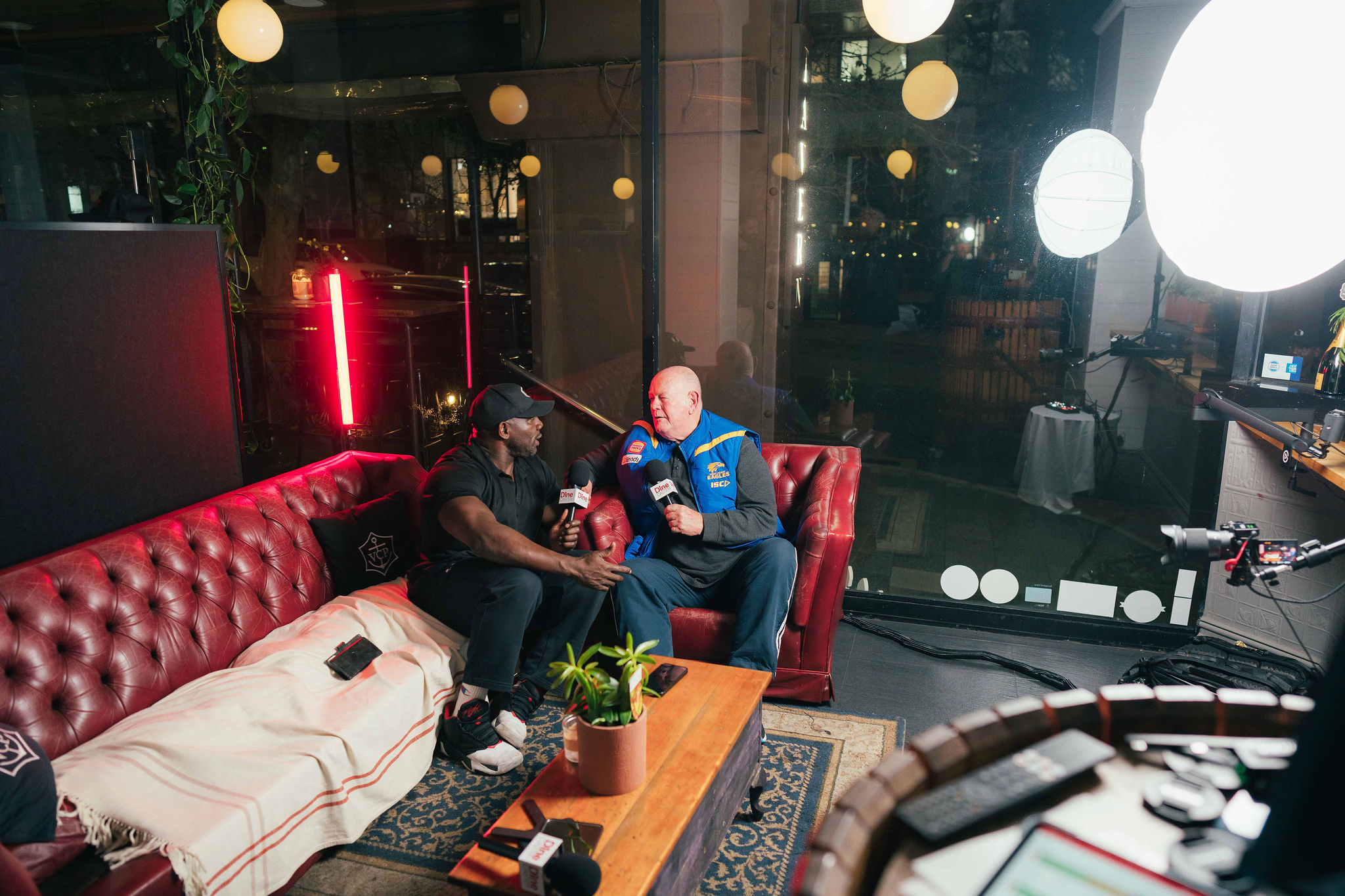 Production at DineCASTER Mayfair Lane takes video podcasting to another level